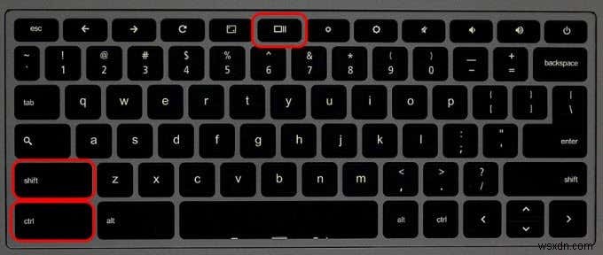 วิธีถ่ายภาพหน้าจอบน Chromebook 