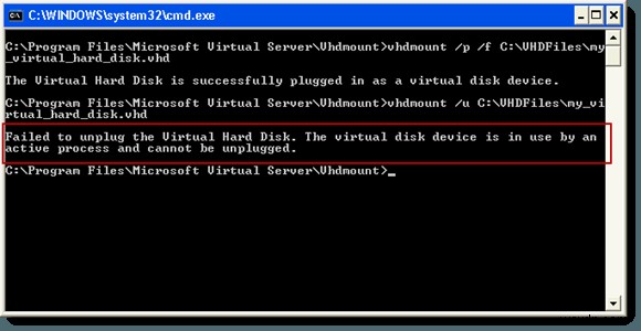 แนบไฟล์ VHD ใน Windows XP 