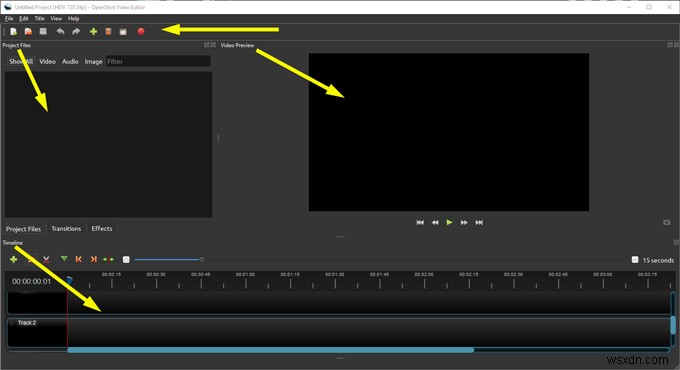 โปรแกรมตัดต่อวิดีโอ OpenShot:วิธีเริ่มต้นใช้งาน