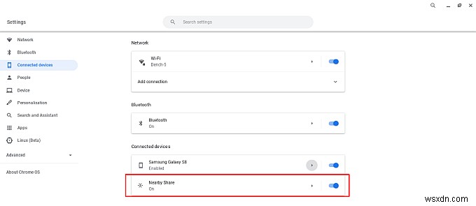 การแบ่งปันในบริเวณใกล้เคียงบน Android คืออะไร