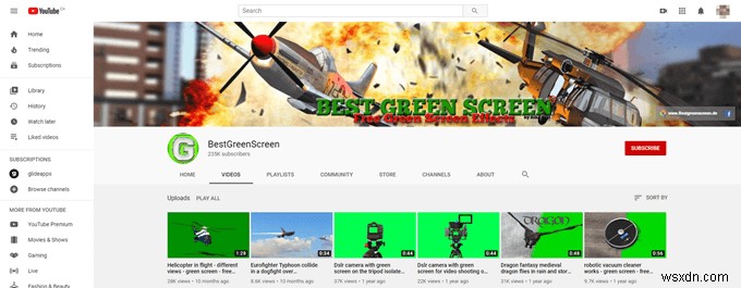 8 แหล่งข้อมูลออนไลน์ที่ดีที่สุดสำหรับเอฟเฟกต์พิเศษของ Green Screen