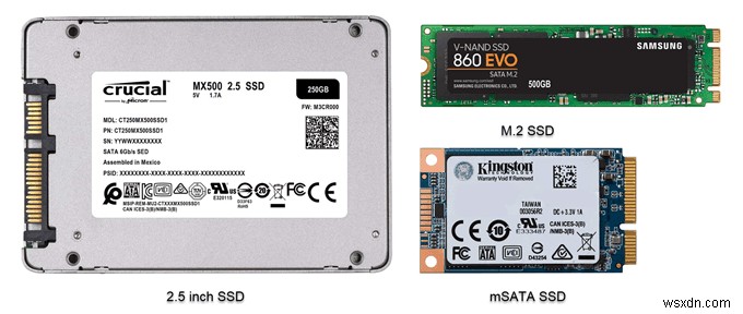 eMMC กับ SSD:อะไรคือความแตกต่าง? 