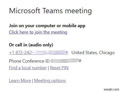 คู่มือการประชุมทางวิดีโอของ Microsoft Teams 