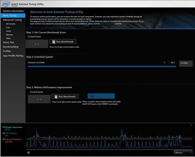 ยูทิลิตี้ปรับแต่ง CPU, การ์ดวิดีโอและ RAM ที่ดีที่สุด 