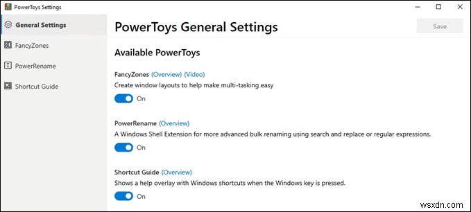 PowerToys สำหรับ Windows 10 และวิธีใช้งาน