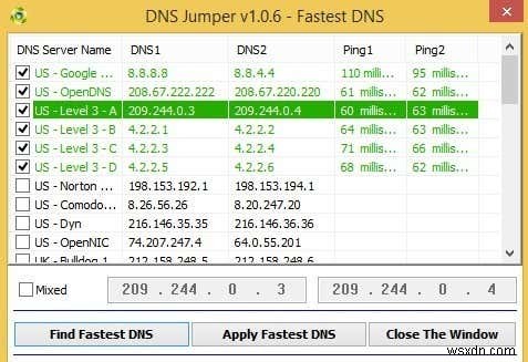 5 ยูทิลิตี้สำหรับเปลี่ยนเซิร์ฟเวอร์ DNS ใน Windows สอบทานแล้ว 