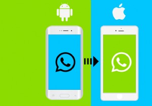 วิธีถ่ายโอนข้อมูล WhatsApp จาก Android ไปยัง iPhone 