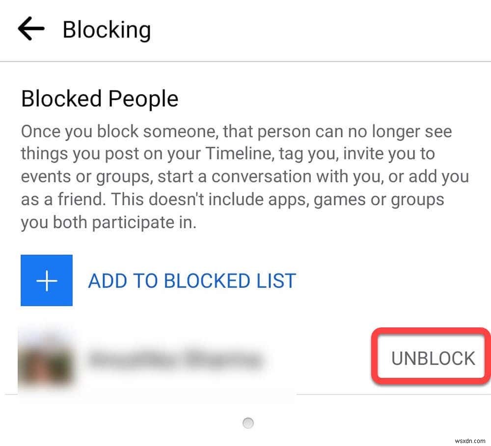 วิธีปลดบล็อกใครบางคนบน Facebook, Messenger, Instagram และ WhatsApp 