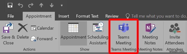 วิธีสร้างลิงก์การประชุม Microsoft Teams 