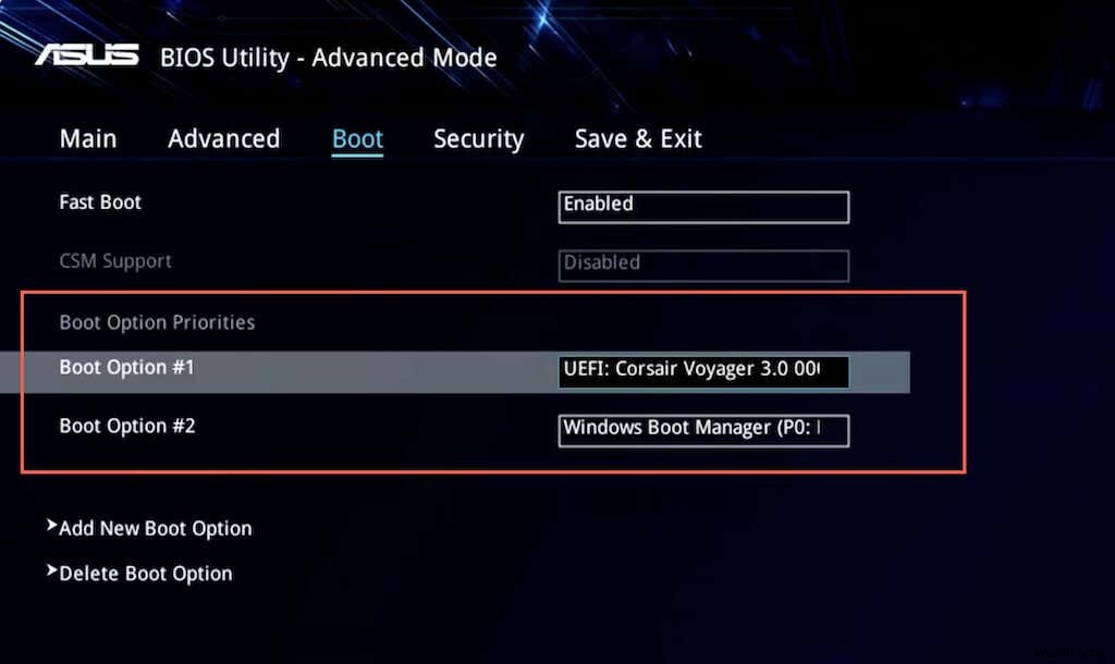 วิธีเปลี่ยนลำดับการบู๊ตใน BIOS บนพีซี Windows ของคุณ 