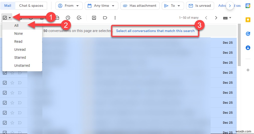 วิธีลบเฉพาะอีเมลเก่าใน Gmail 