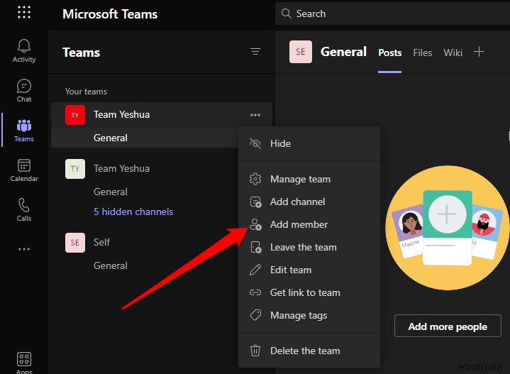 วิธีสร้างทีมใน Microsoft Teams 