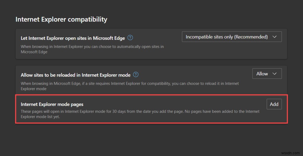 วิธีเปิดใช้งานโหมด Internet Explorer ใน Edge บน Windows 10/11 