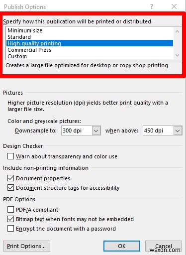 วิธีการแปลงไฟล์ Microsoft Publisher เป็น PDF