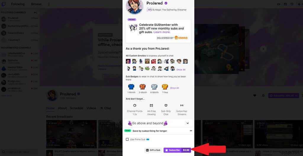 วิธีบล็อกโฆษณา Twitch