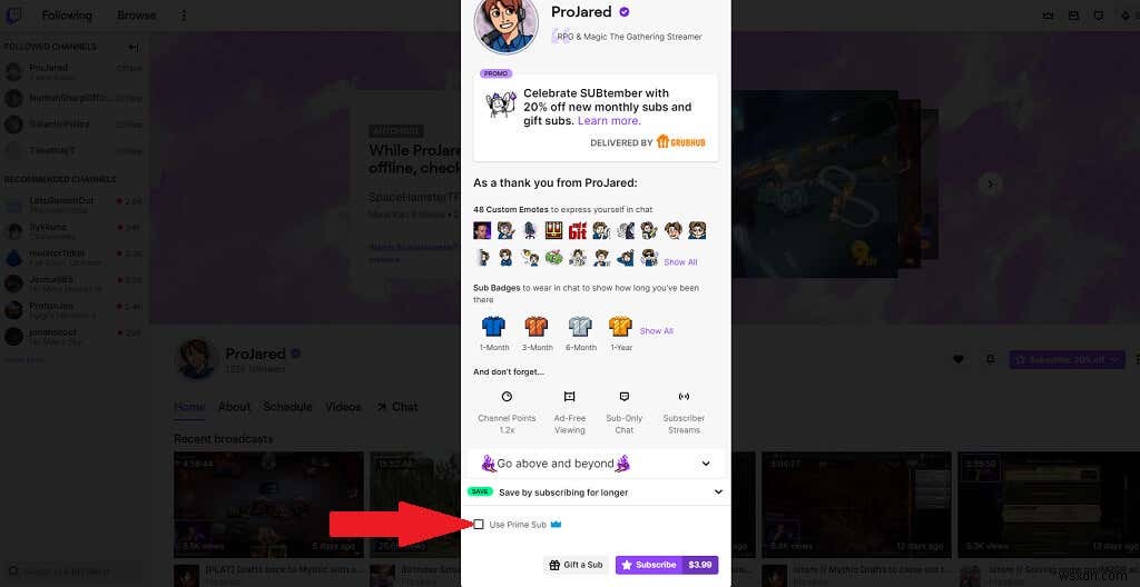 วิธีบล็อกโฆษณา Twitch