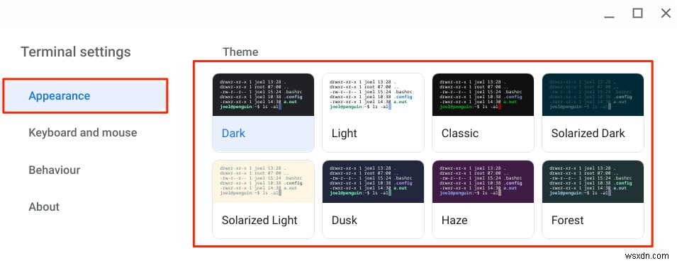 วิธีเปิด Linux Terminal บน Chromebook 