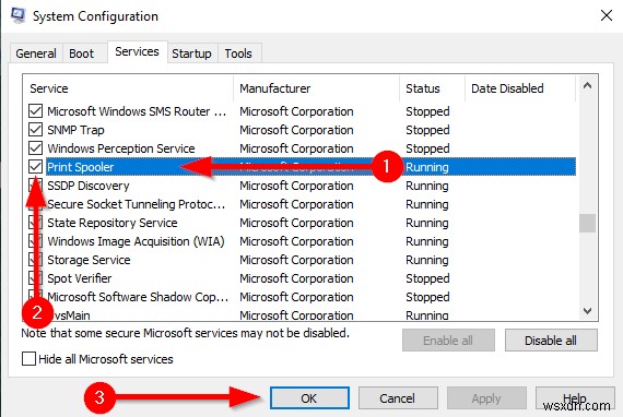 วิธีปิดใช้งานบริการตัวจัดคิวงานพิมพ์ใน Windows 10