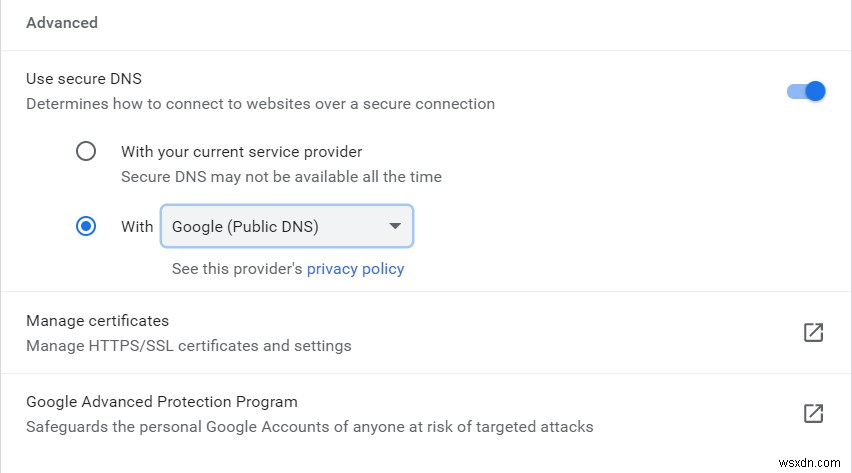 DNS ที่ปลอดภัยคืออะไรและจะเปิดใช้งานใน Google Chrome ได้อย่างไร 