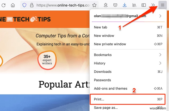 วิธีบันทึกเว็บเพจเป็น PDF บน Mac และ Windows 