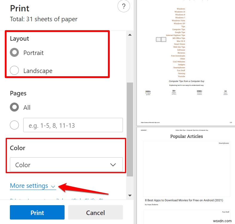 วิธีบันทึกเว็บเพจเป็น PDF บน Mac และ Windows 