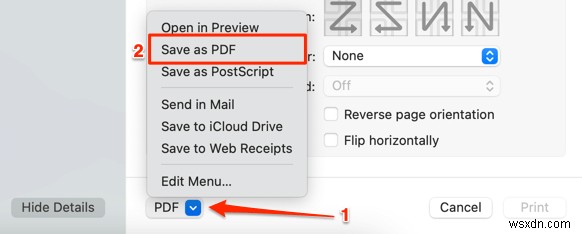 วิธีบันทึกเว็บเพจเป็น PDF บน Mac และ Windows 