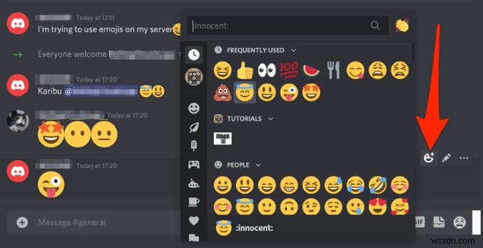 วิธีค้นหาและใช้ Emojis บน Discord 