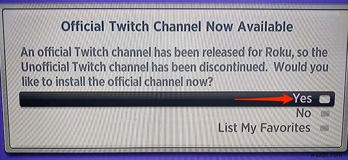 วิธีดู Twitch บน Roku 