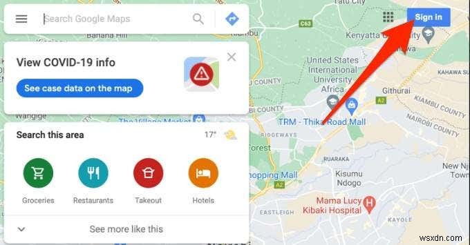 วิธีตั้งค่าที่อยู่บ้านของคุณใน Google Maps 