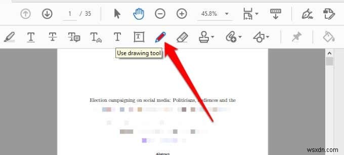 วิธีเขียนหรือวาดในไฟล์ PDF ใน Mac และ Windows 