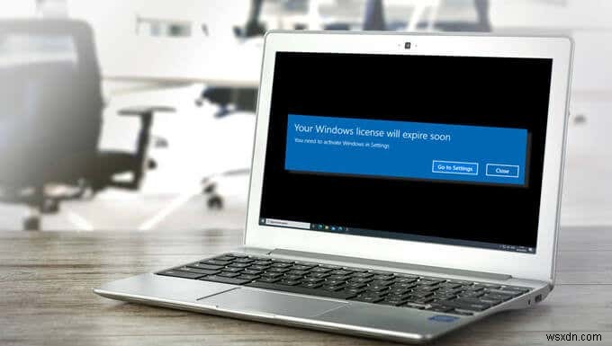 วิธีแก้ไขข้อผิดพลาด “ใบอนุญาต Windows ของคุณจะหมดอายุเร็วๆ นี้” 