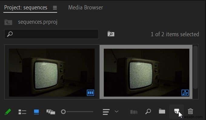 วิธีสร้างและรวมลำดับใน Adobe Premiere 