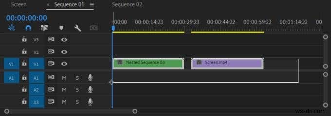 วิธีสร้างและรวมลำดับใน Adobe Premiere 