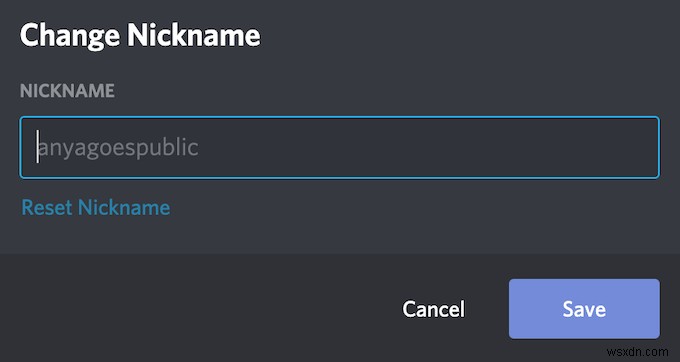 วิธีการเปลี่ยนชื่อเล่นของคุณใน Discord