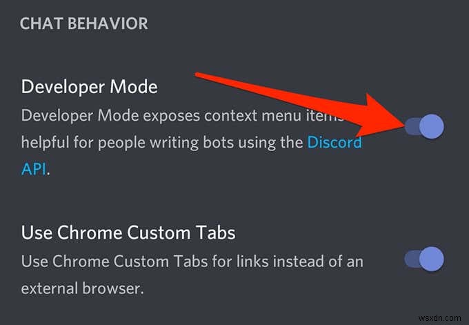 วิธีเปิดใช้งานและใช้โหมดนักพัฒนาซอฟต์แวร์บน Discord