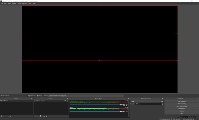วิธีแก้ไขข้อผิดพลาดในการจับภาพหน้าจอสีดำ OBS 