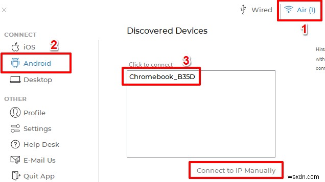 วิธีใช้ Chromebook เป็นจอภาพที่สอง 