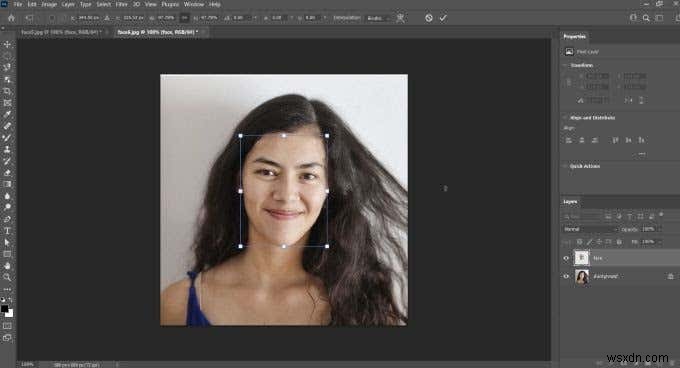 วิธีการสลับหน้าใน Photoshop