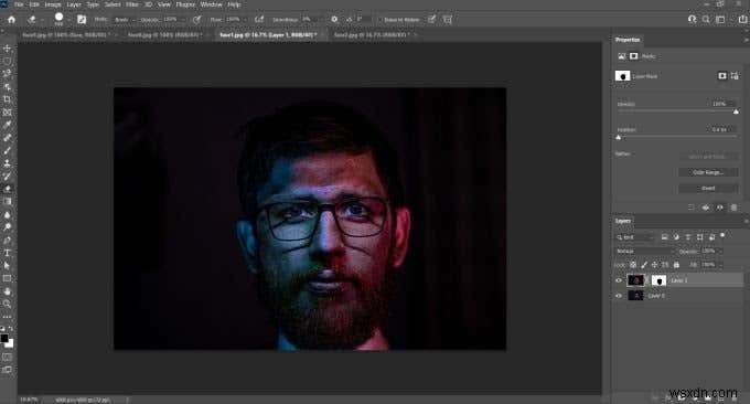 วิธีการสลับหน้าใน Photoshop