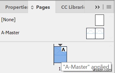 วิธีตั้งค่ามาสเตอร์เพจใน Adobe InDesign CC 