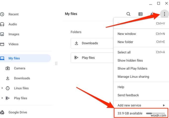 วิธีเพิ่มพื้นที่ว่างบน Chromebook ของคุณ 