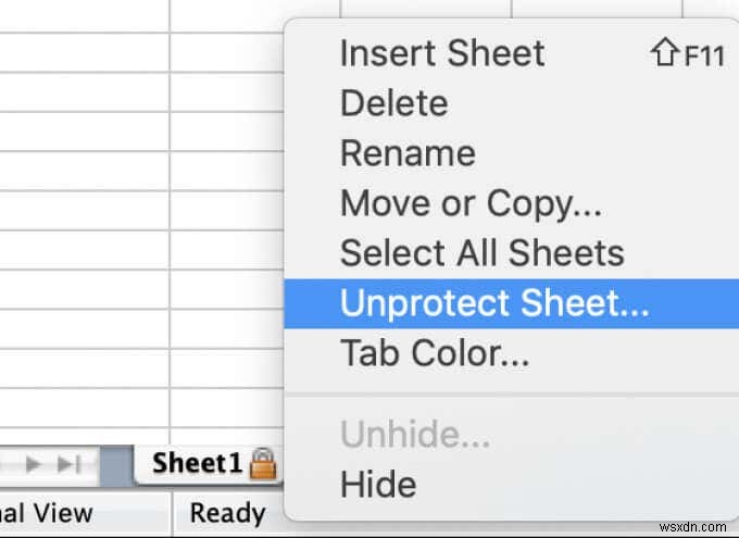 วิธีลบรหัสผ่านจากชีตที่มีการป้องกันของ Excel