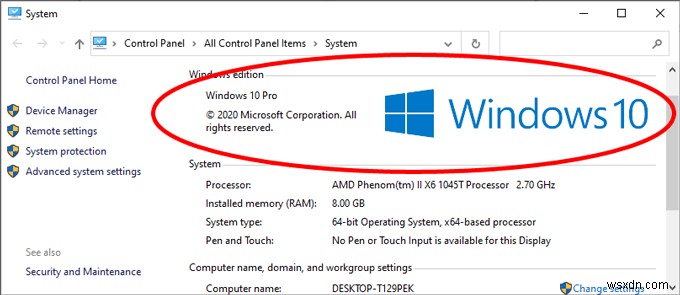 วิธีบอกรุ่นของ Windows ที่คุณติดตั้งไว้ 