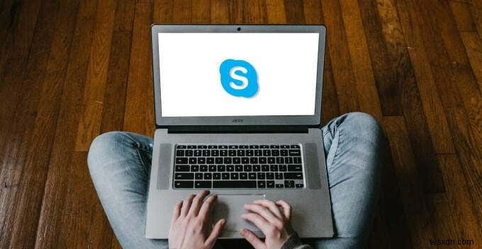 วิธีใช้ Skype บน Chromebook 