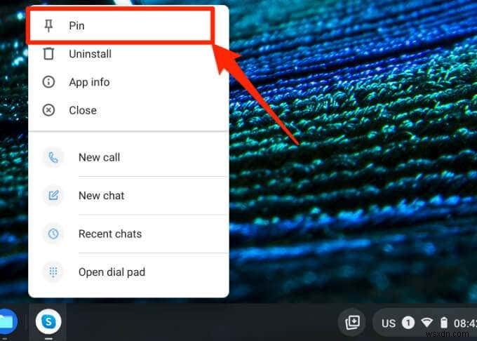 วิธีใช้ Skype บน Chromebook 