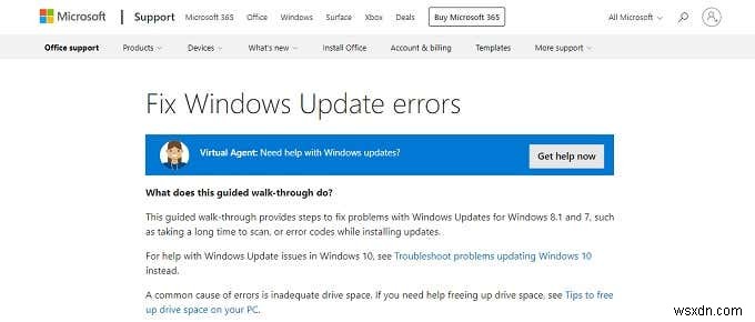 วิธีแก้ไขข้อผิดพลาดของ Windows Update 