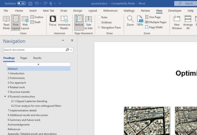 วิธีการจัดเรียงหน้าใหม่ใน Word บน Windows และ Mac