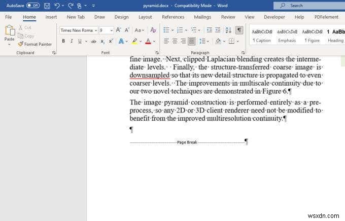 วิธีการจัดเรียงหน้าใหม่ใน Word บน Windows และ Mac