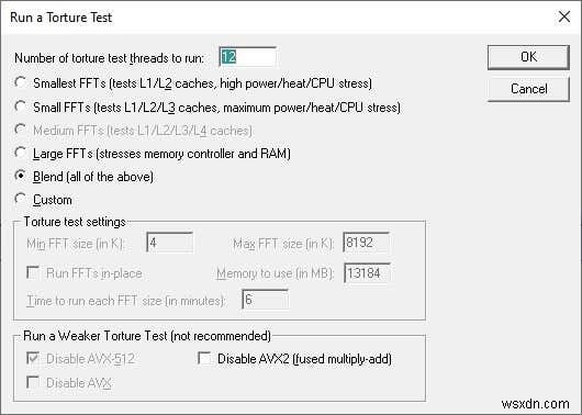 วิธีการทดสอบความเครียดของ CPU 