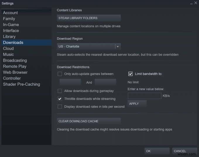 6 วิธีในการทำให้การดาวน์โหลดบน Steam เร็วขึ้น 